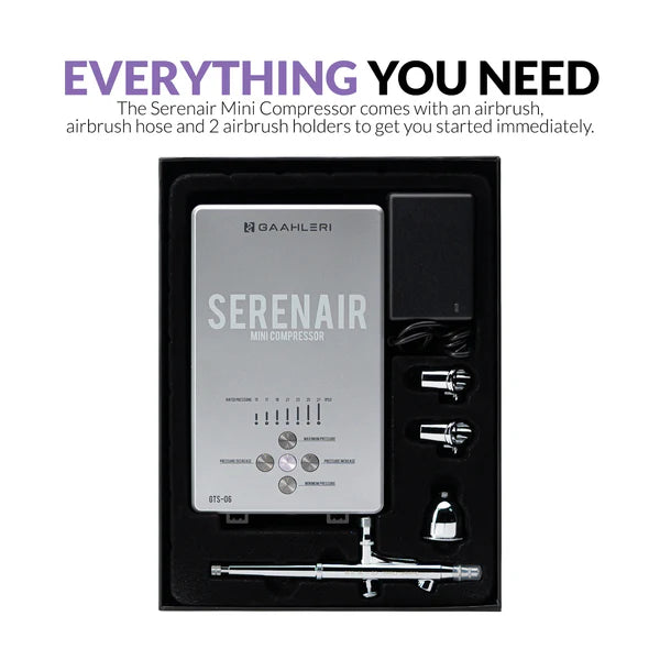 GTS-06 Serenair Mini Compressor + aerografo