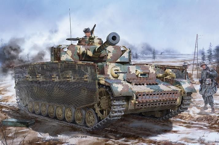 Pz.Kpfw. III Ausf.J / Initial Production Dragon escala 1:35