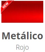 Metálico Rojo