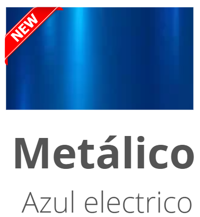Metálico Azul Electrico