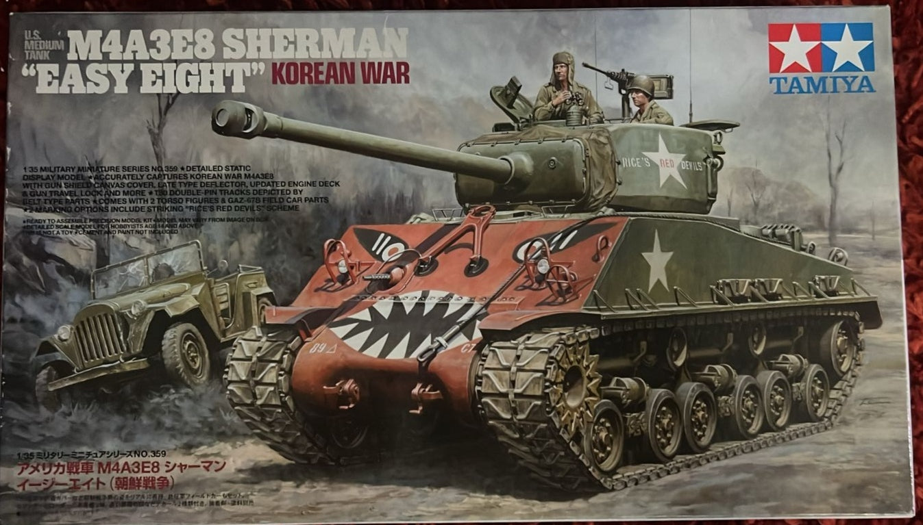 US Medium Tank M4A3E8 Sherman Tamiya 35359 1/35