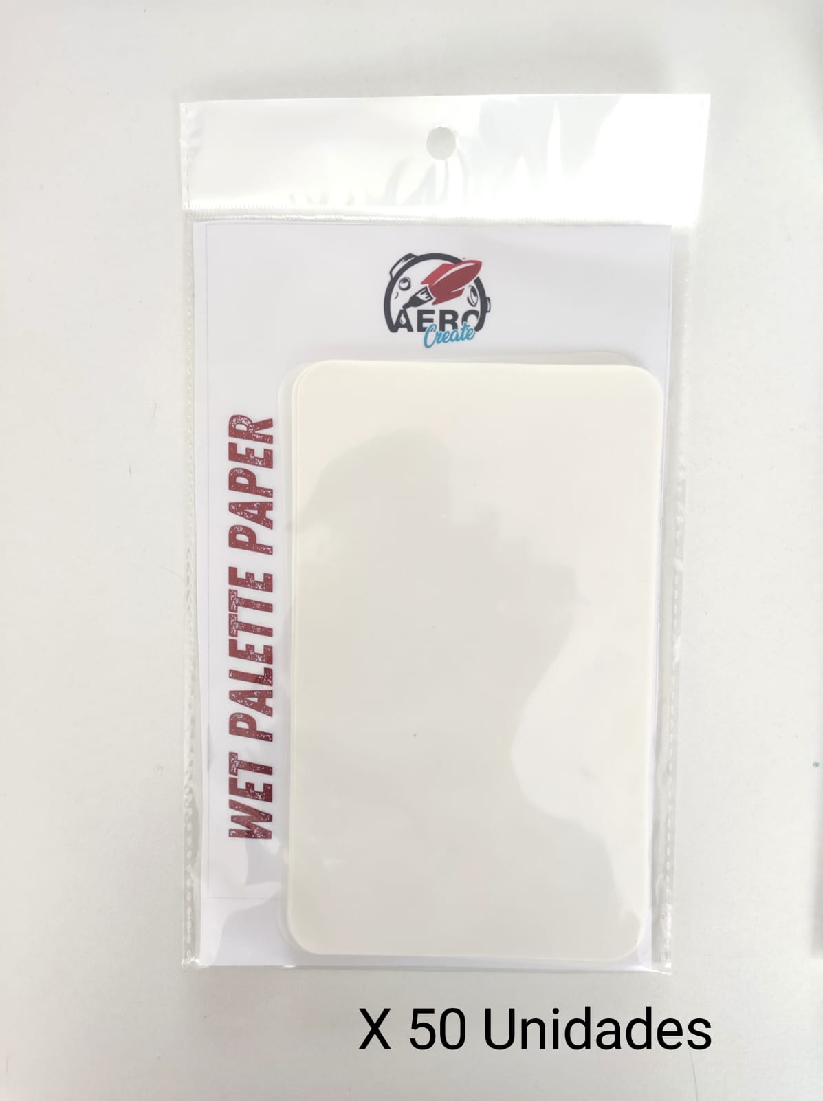 Hojas de papel para Paleta Húmeda (Wet Palette) x 50 und