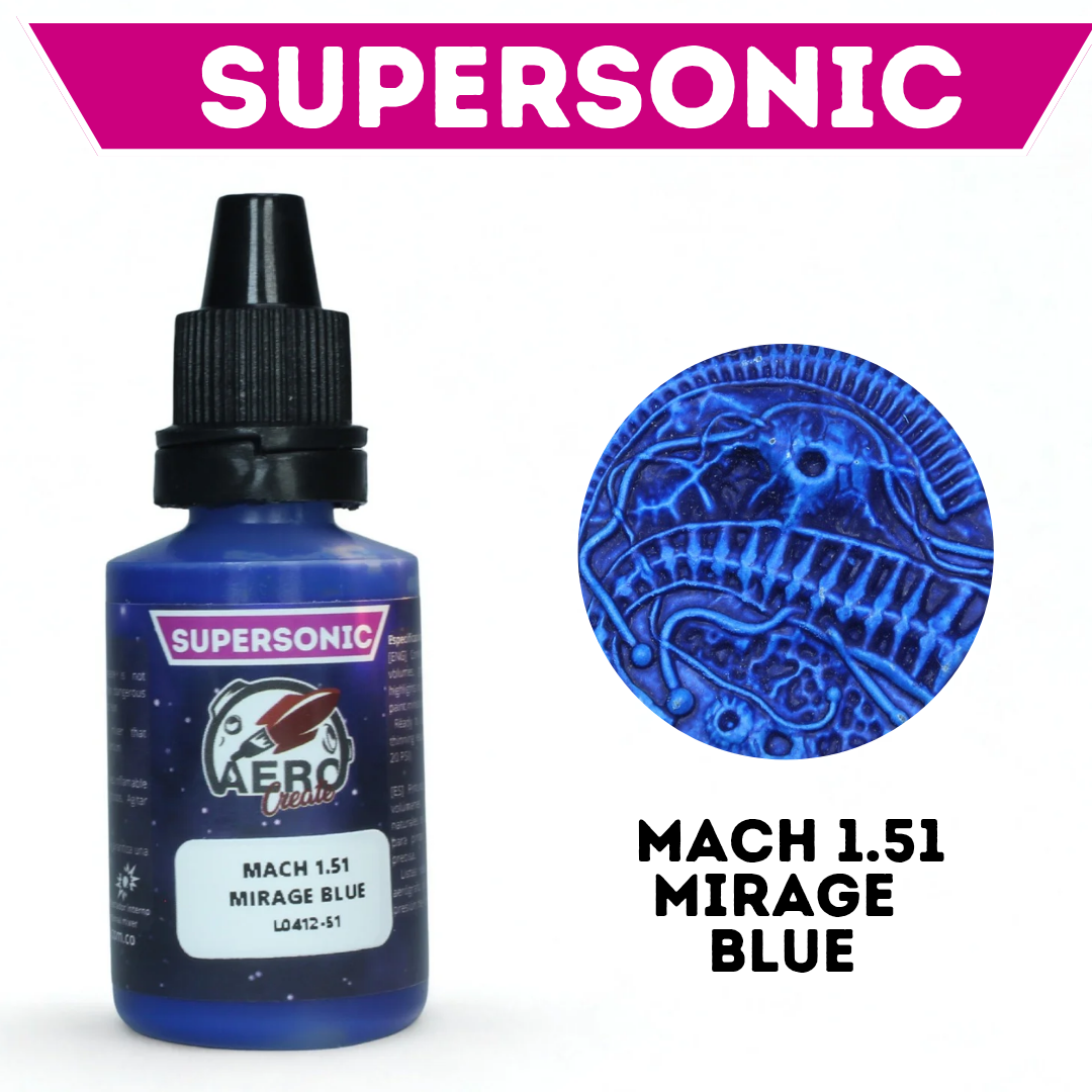Mach 1.51 Mirage blue