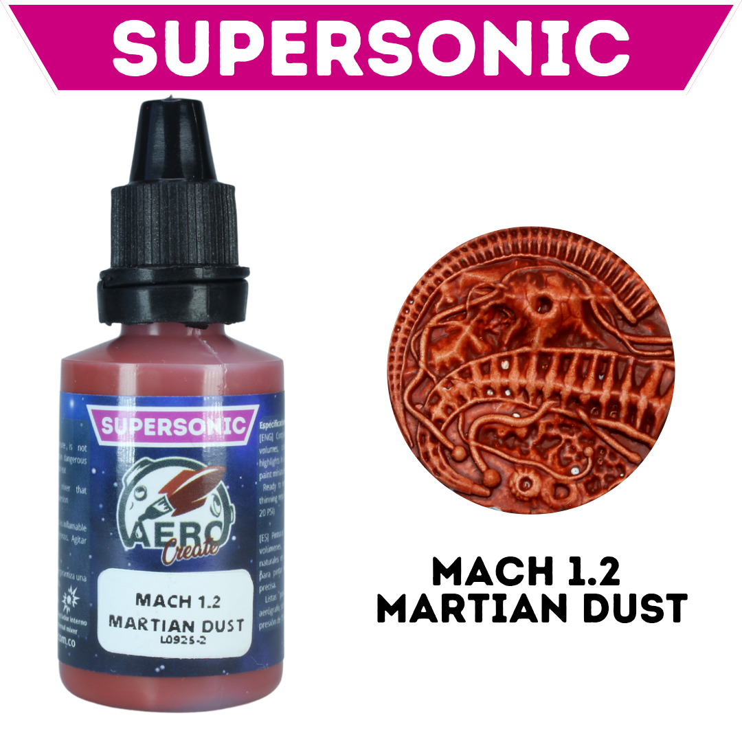 Mach 1.2 Martian Dust