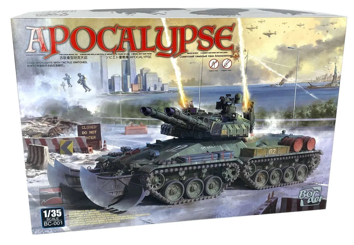 Apocalypse Tank 1:35 Border