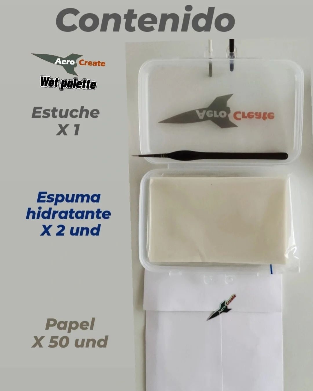 Wet Palette ( Paleta húmeda)