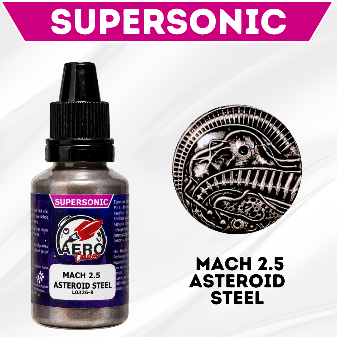 Mach 2.5 Asteroid Steel