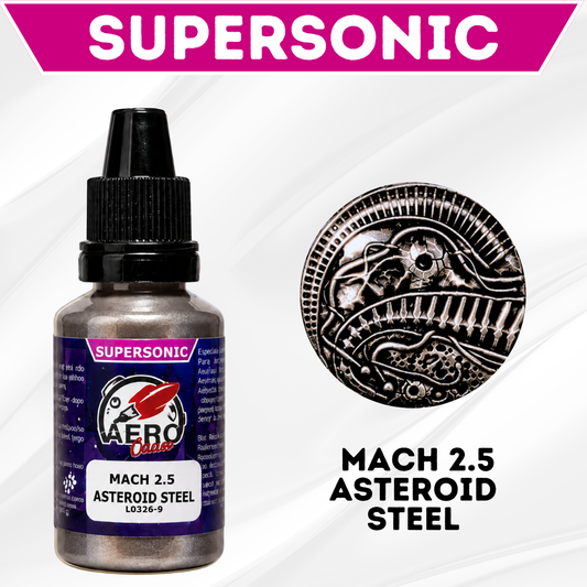 Mach 2.5 Asteroid Steel