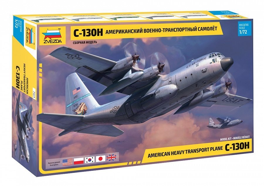 C-130 H Hercules marca Zvezda escala 1:72