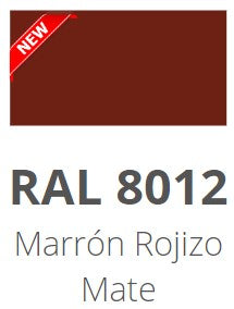 Marron Rojizo Ral8012