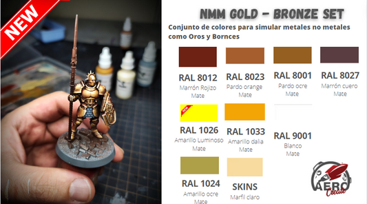 NMM  Gold - Bronze Set