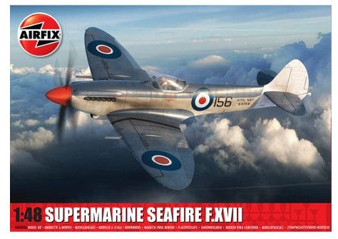 Airfix Supermarine Seafire F.XVII Model Kit A06102A Scale 1/48