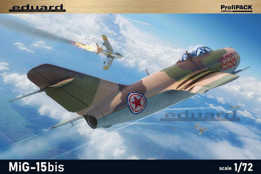 Mig 15 Bis Eduard escala 1:72