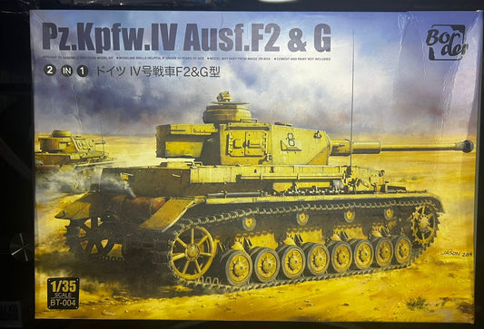 Pz. Kpfw.IV Austf.F2 & G 1/35 Border
