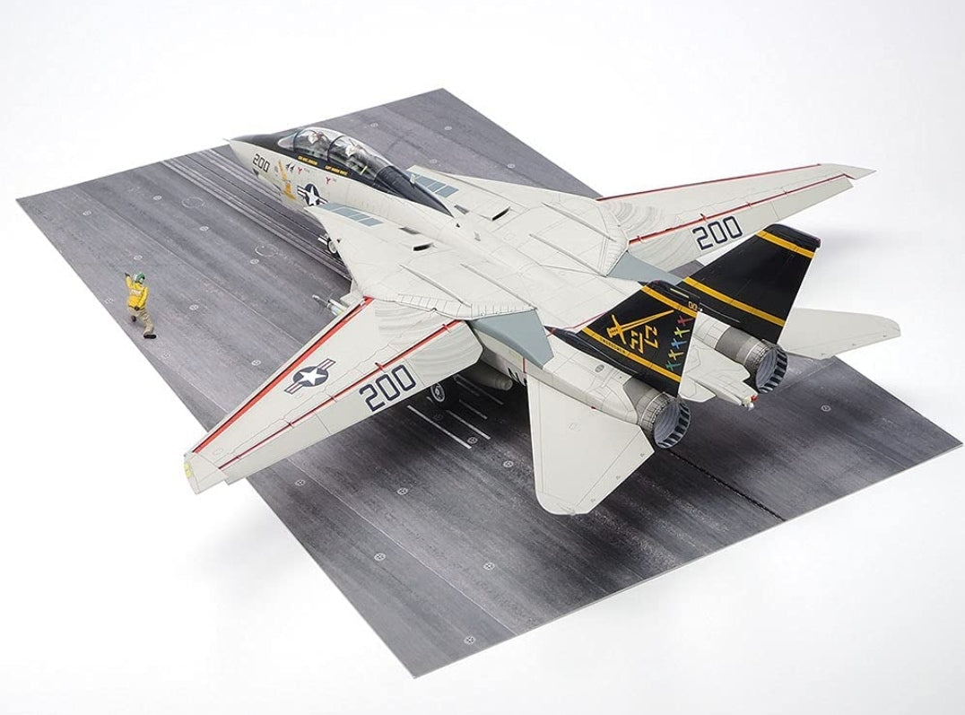 TAMIYA 1/48 Grumman F-14A Tomcat Carrier Set de lanzamiento TAM61122