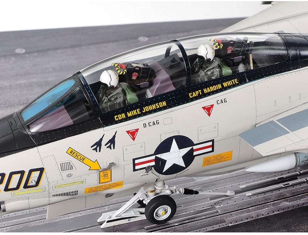 TAMIYA 1/48 Grumman F-14A Tomcat Carrier Set de lanzamiento TAM61122