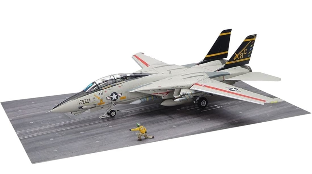 TAMIYA 1/48 Grumman F-14A Tomcat Carrier Set de lanzamiento TAM61122