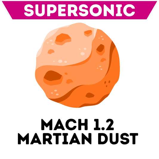 Mach 1.2 Martian Dust