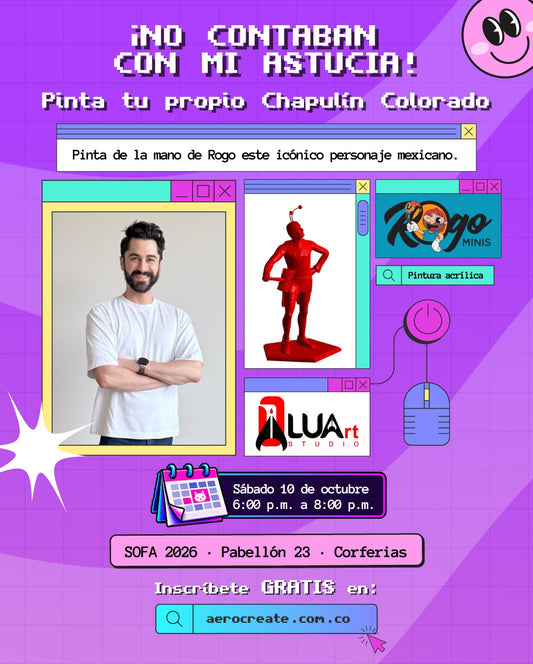 Pinta tu propio Chapulín Colorado