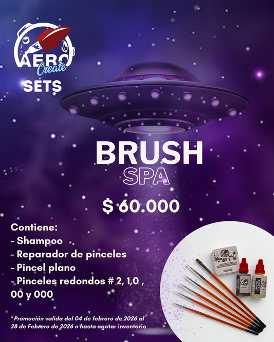 Brush Spa Set