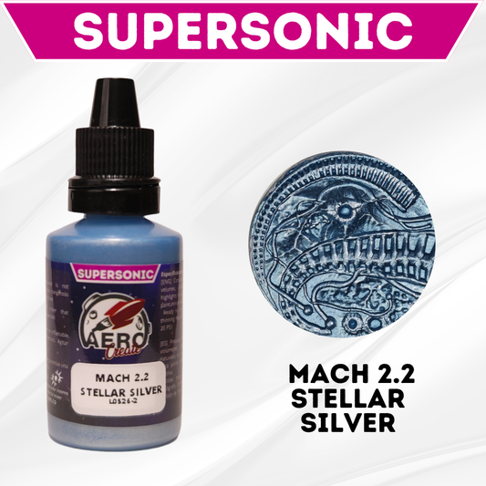 Mach 2.2 Stellar Silver