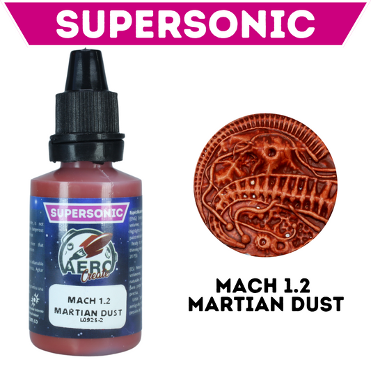 Mach 1.2 Martian Dust