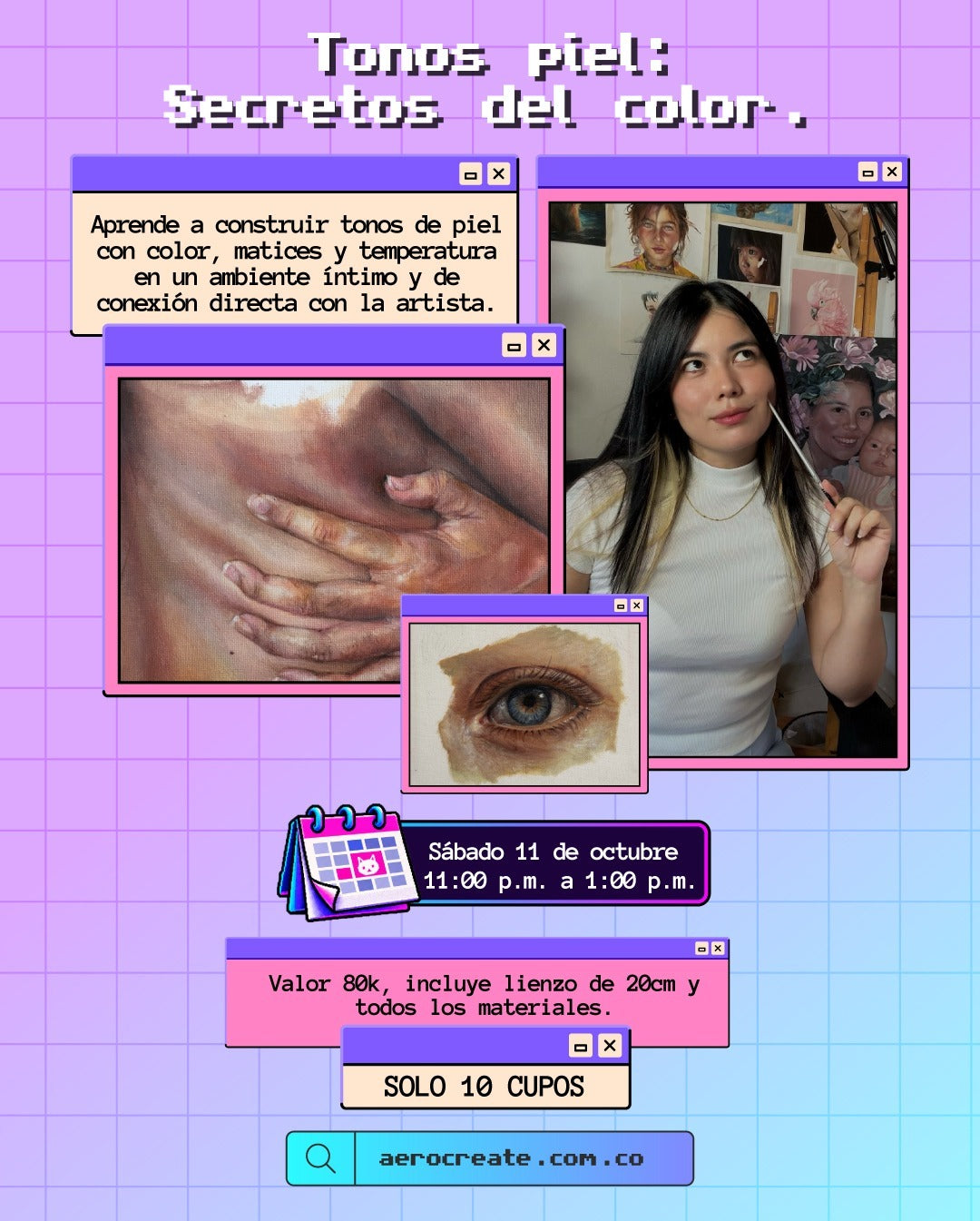 Tonos piel:
Secretos del color