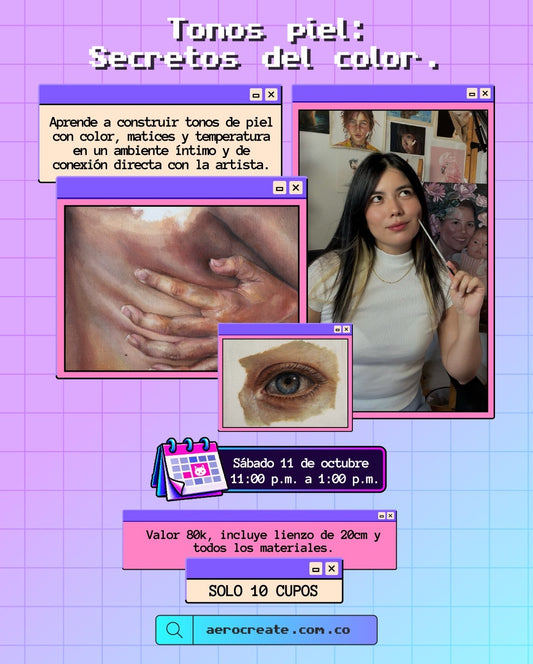 Tonos piel:
Secretos del color