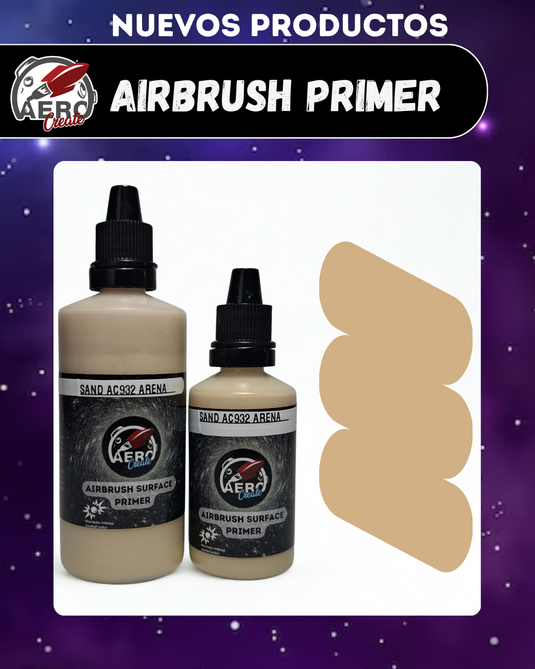 Primer Arena - Airbrush