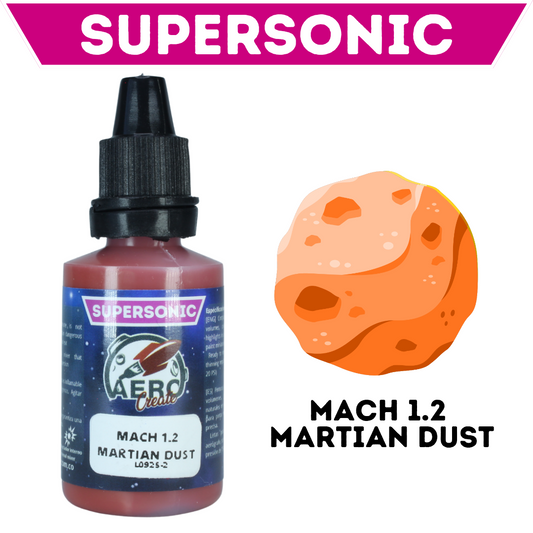 Mach 1.2 Martian Dust