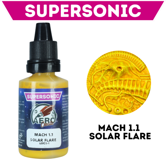 Mach 1.1 Solar Flare