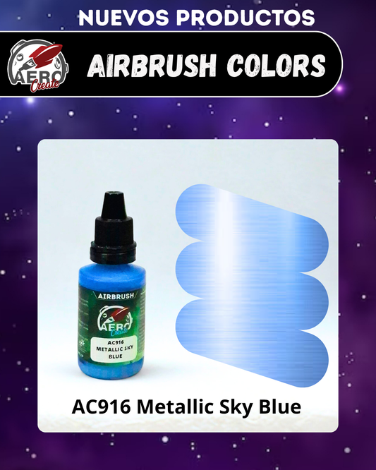 AC916 Metallic blue sky
