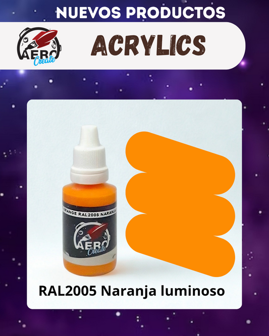 RAL 2005 Naranja luminoso