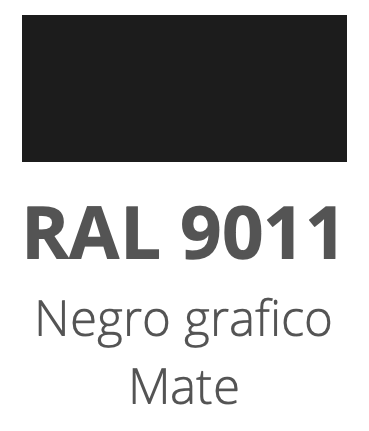 RAL 9011 Negro Grafito Mate