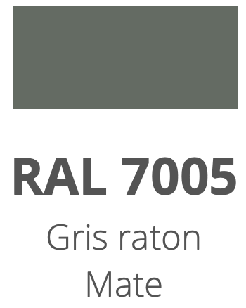 RAL 7005 Gris Raton Mate