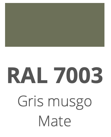 RAL 7003 Gris Musgo Mate