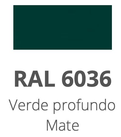 RAL 6036 Verde Profundo Mate