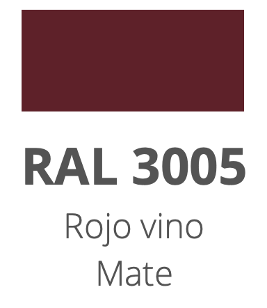 RAL 3005 Rojo Vino Mate