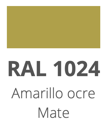 RAL 1024 Amarillo Ocre Mate