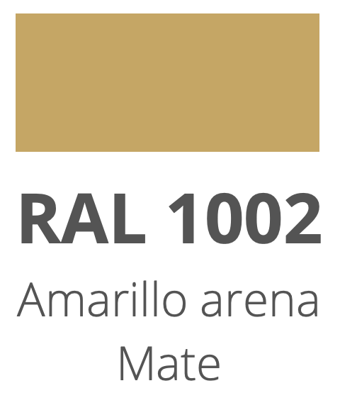 RAL 1002 Amarillo Arena Mate