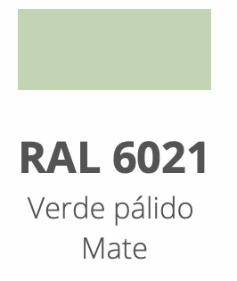 RAL 6021 Verde Pálido Mate