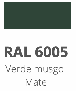 RAL 6005 Verde Musgo Mate