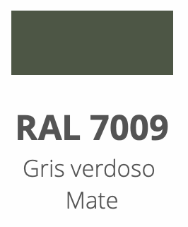 RAL 7009 Gris Verdoso Mate