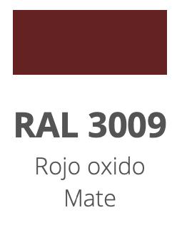 RAL 3009 Rojo Oxido Mate