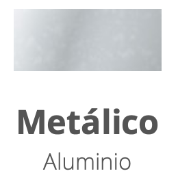 Metálico Aluminio