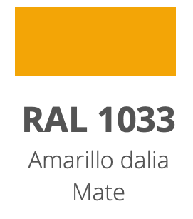 RAL 1033 Amarillo Dalia Mate