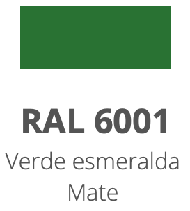 RAL 6001 Verde Esmeralda Mate