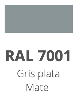 RAL 7001 Gris Plata Mate