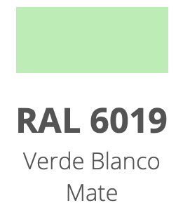 RAL 6019 Verde Blanco Mate