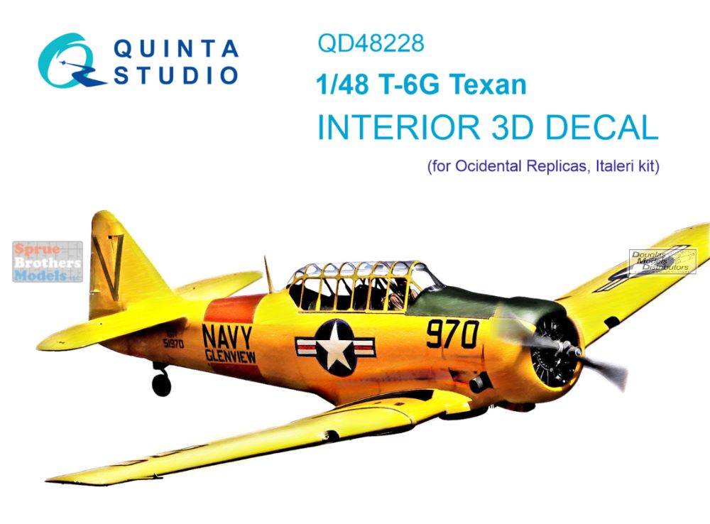 3D Decals Texan T6G 1/48